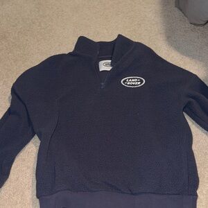 PacSun Navy Blue Quarter-Zip Sweatshirt